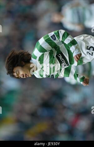 SHUNSUKE NAKAMURA CELTIC V KILMARNOCK PARK HEAD GLASGOW 14 Janvier 2006 Banque D'Images