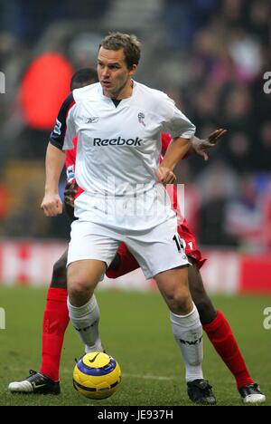 KEVIN DAVIES des Bolton Wanderers FC STADE REEBOK BOLTON ANGLETERRE 02 Janvier 2006 Banque D'Images