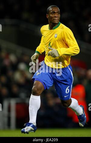 Brésil GILBERTO HERTHA BERLIN ET L'Emirates Stadium ARSENAL LONDON 06 Février 2007 Banque D'Images