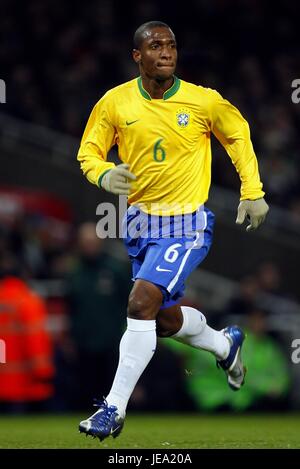 Brésil GILBERTO HERTHA BERLIN ET L'Emirates Stadium ARSENAL LONDON 06 Février 2007 Banque D'Images