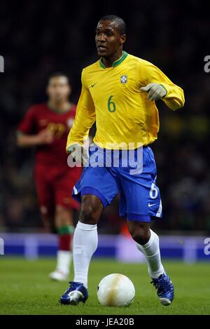 Brésil GILBERTO HERTHA BERLIN ET L'Emirates Stadium ARSENAL LONDON 06 Février 2007 Banque D'Images