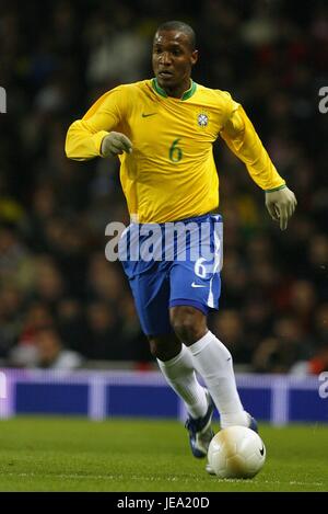 Brésil GILBERTO HERTHA BERLIN ET L'Emirates Stadium ARSENAL LONDON 06 Février 2007 Banque D'Images