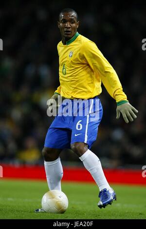 Brésil GILBERTO HERTHA BERLIN ET L'Emirates Stadium ARSENAL LONDON 06 Février 2007 Banque D'Images