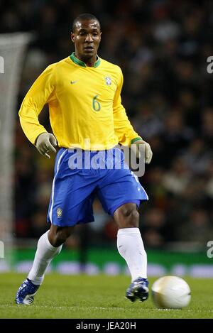 Brésil GILBERTO HERTHA BERLIN ET L'Emirates Stadium ARSENAL LONDON 06 Février 2007 Banque D'Images