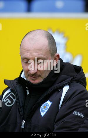 IAN HOLLOWAY LEICESTER CITY MANAGER STADE WALKERS LEICESTER Angleterre 29 Décembre 2007 Banque D'Images