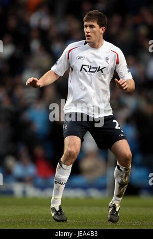 LUBOMIR MICHALIK BOLTON WANDERERS FC CITY OF MANCHESTER STADIUM Manchester en Angleterre 15 Décembre 2007 Banque D'Images