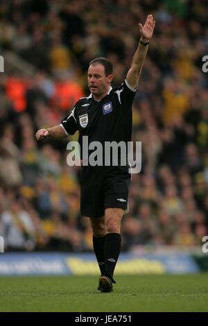 ROB STYLES NORWICH V IPSWICH CARROW ROAD NORWICH GRANDE BRETAGNE 04 Novembre 2007 Banque D'Images