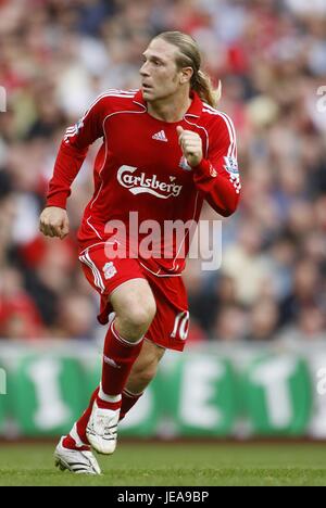 ANDRIY VORONIN LIVERPOL ANFIELD LIVERPOOL FC ANGLETERRE 22 Septembre 2007 Banque D'Images