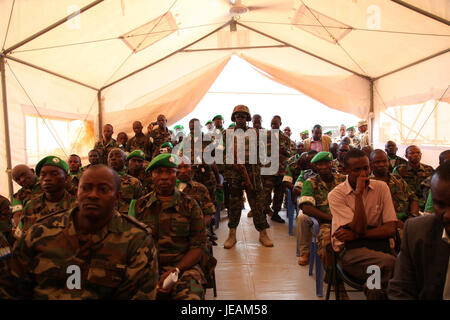 2014 12 Cérémonie de départ des forces armées à Kismayu-9 (15869423267) Banque D'Images