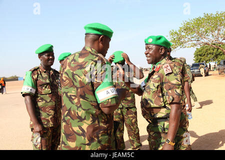 2014 12 Cérémonie de départ des forces armées à Kismayu-13 (15432897684) Banque D'Images