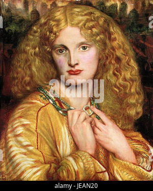 Dante Gabriel Rossetti - Helen of Troy Banque D'Images