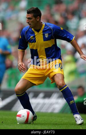 ANTONIO BOCCHETTI PARMA CELTIC PARK GLASGOW ECOSSE 29 Juillet 2007 Banque D'Images