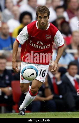 MATHIEU FLAMINI ARSENAL FC Arsenal Emirates Stadium, Londres 28 Juillet 2007 Banque D'Images