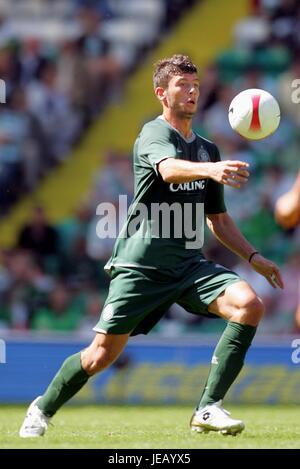 MASSIMO DONATI GLASGOW CELTIC V PARMA CELTIC PARK GLASGOW ECOSSE 29 Juillet 2007 Banque D'Images