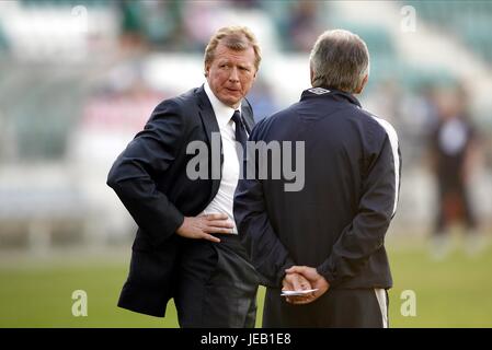 STEVE MCCLAREN TERRY VENABLES ESTONIE V ANGLETERRE A. LE COQ ARENA TALLINN ESTONIE 06 Juin 2007 Banque D'Images