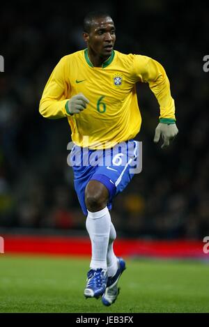 Brésil GILBERTO HERTHA BERLIN ET L'Emirates Stadium ARSENAL LONDON 06 Février 2007 Banque D'Images