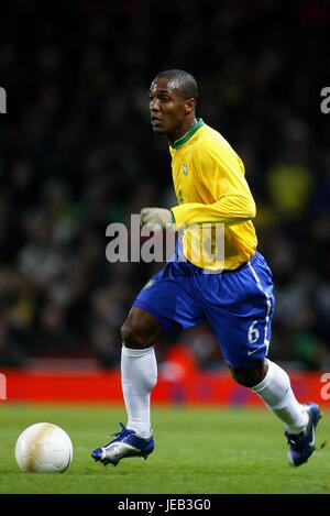 Brésil GILBERTO HERTHA BERLIN ET L'Emirates Stadium ARSENAL LONDON 06 Février 2007 Banque D'Images