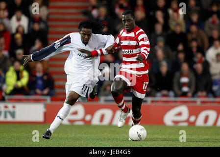 RICARDO GARDNER & JONATHAN POUR DONCASTER ROVERS V BOLTON STADE KEEPMOAT ANGLETERRE DONCASTER 06 Janvier 2007 Banque D'Images