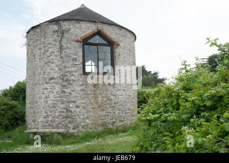 Petit tour,,Chapelle,,Caldey Island,Caldy,Île de Caldey,monastère cistercien,monastique,,monks,off,,Tenby, Pembrokeshire, Pays de Galles, Royaume-Uni,Ouest,Royaume-uni,GB,Europe, Banque D'Images