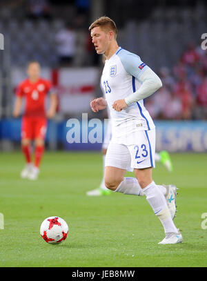 Au cours de la Mawson Alfie de match entre l'Angleterre et la Pologne à Kolporter Arena le 22 juin 2017 à Kielce, Pologne. (Photo de MO Media) Banque D'Images