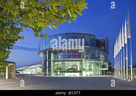 Forum Audi à Ingolstadt, Upper Bavaria, Bavaria, Germany, Banque D'Images