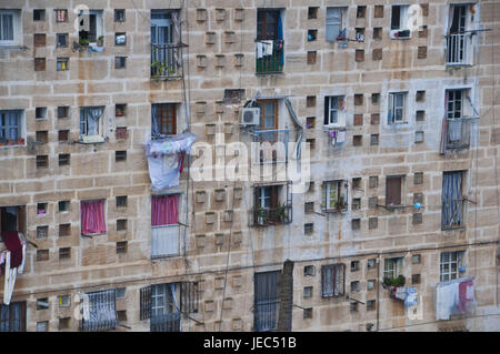 Maisons Bardo à Alger, capitale de l'Algérie, l'Afrique, Banque D'Images