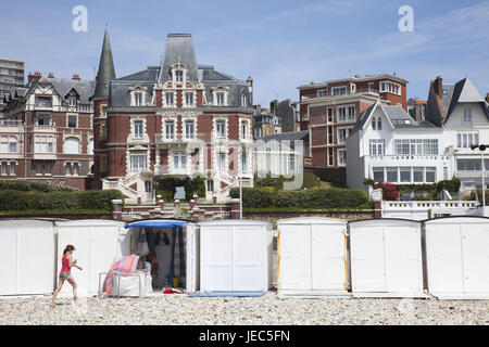 France, Normandie, Le Havre, la plage de la métallurgie, Banque D'Images