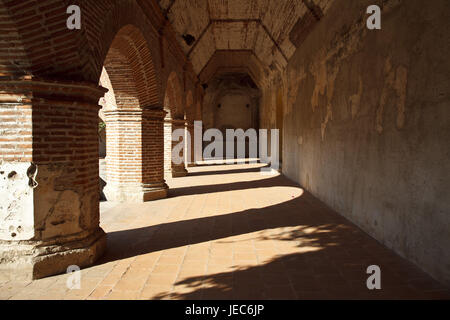 Guatemala, Antigua Guatemala, l'église La Merced, convention et non des biens, Banque D'Images