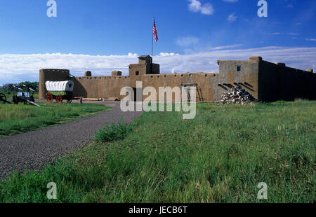 Bent's Old Fort, Bent's Old Fort National Historic Site, Colorado Banque D'Images