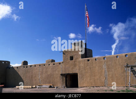 Bent's Old Fort, Bent's Old Fort National Historic Site, Colorado Banque D'Images