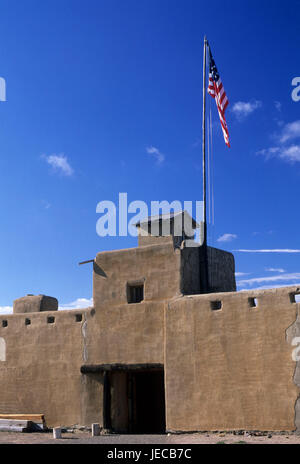 Bent's Old Fort, Bent's Old Fort National Historic Site, Colorado Banque D'Images