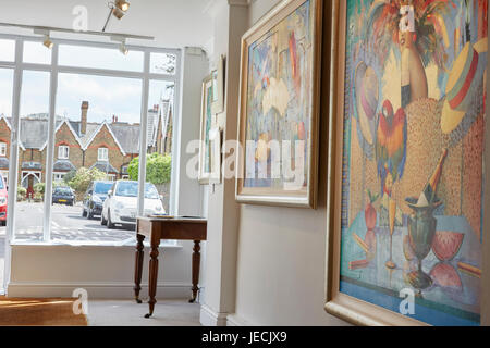 Wimbledon Fine Art, London, UK Banque D'Images