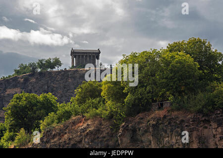 Le Temple de Garni à Garni, l'Arménie. Banque D'Images