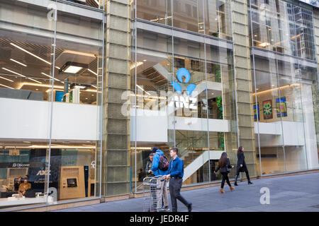 Succursale de la banque ANZ à Martin Place, Sydney, Australie Banque D'Images