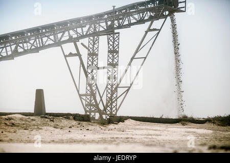 Carrière à l'épandeur Banque D'Images