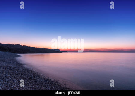 Dinmor Point, Penmon, Anglesey, Pays de Galles, Royaume-Uni. Banque D'Images