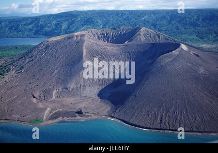 Volcan, près de Rabaul, Papouasie Nouvelle Guinée, Banque D'Images