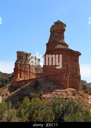 Palo Duro Canyon Lighthouse Banque D'Images