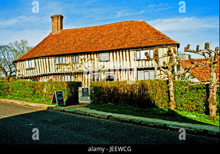 Smallhythe Place, Smallhythe, Kent, accueil de l'actrice Helen Terry à la fin du 19e siècle Banque D'Images