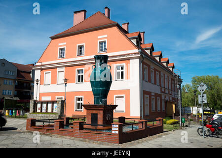 Vase en céramique à Warszawa, Wrocław, comté de Basse-silésie, dans le sud-ouest de la Pologne Banque D'Images