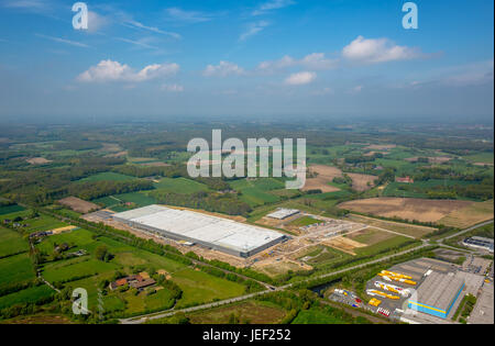Centre logistique d'Amazon, Werne Ruhr, Rhénanie du Nord-Westphalie, Allemagne Banque D'Images