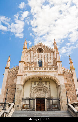 San Jeronimo el Real (St. Jerome église royale) à Madrid, Espagne Banque D'Images