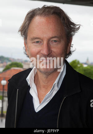 TOMAS CHEMIN LEDIN chanteuse suédoise et compositeur 2017 Banque D'Images