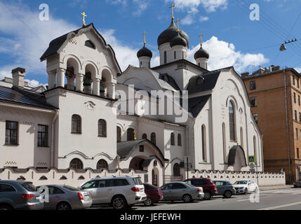 L'Église du signe de la Vierge Marie, Saint Petersburg, Russie. Banque D'Images