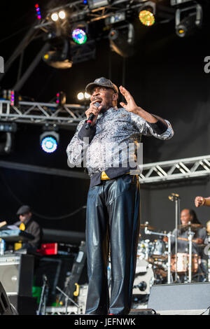 Jimmy Cliff au Festival une femme blessée Banque D'Images