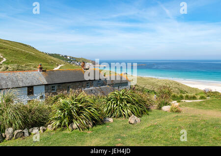 Gîtes de charme en vellandreath près de sennen cove à Cornwall, Angleterre, Grande-Bretagne, Royaume-Uni. Banque D'Images