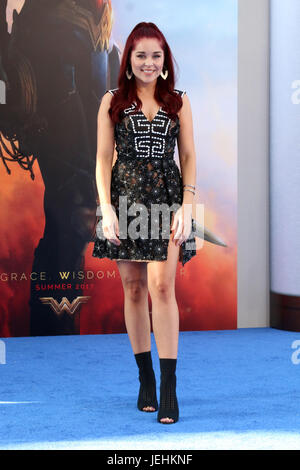 Wonder Woman Los Angeles Premiere au Pantages Theatre le 25 mai 2017 à Los Angeles, CA avec : Erin Robinson Où : Los Angeles, California, United States Quand : 26 mai 2017 Banque D'Images