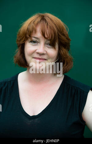 Eimear McBride, romancier irlandais dont le premier roman, une fille est une chose à demi, a remporté le premier prix d'orfèvres en 2013 et 2014 le Baileys Women's Prize for Fiction. au 2017 Hay Festival de la littérature et les arts, Hay-on-Wye, au Pays de Galles UK Banque D'Images