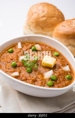 Pav bhaji Masala Indian street food Banque D'Images