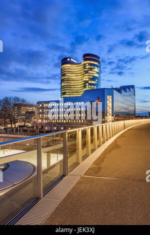 À Utrecht Le 2 mars 2017. Vue sur Rabobank siège. C'est une multinationale néerlandaise banking and financial services company. Banque D'Images